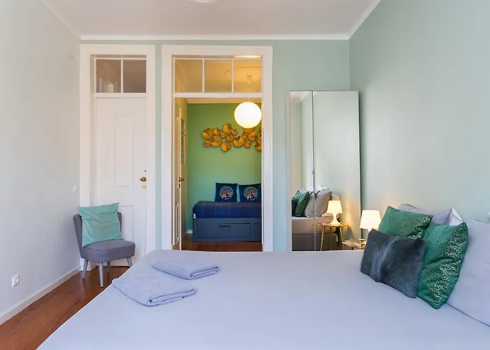 شقة Spacious, Bright And Newly Renovated 2 Bedroom Apartment, Historical Center, Madragoa *